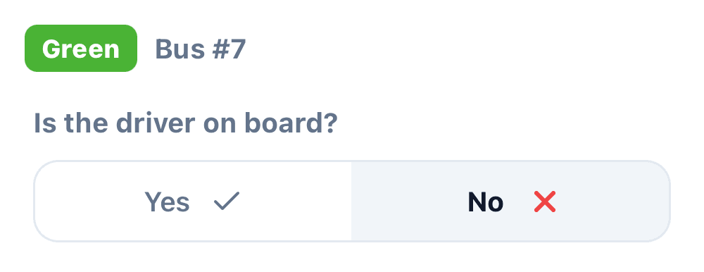 Crowdsourced driver presence screenshot 1